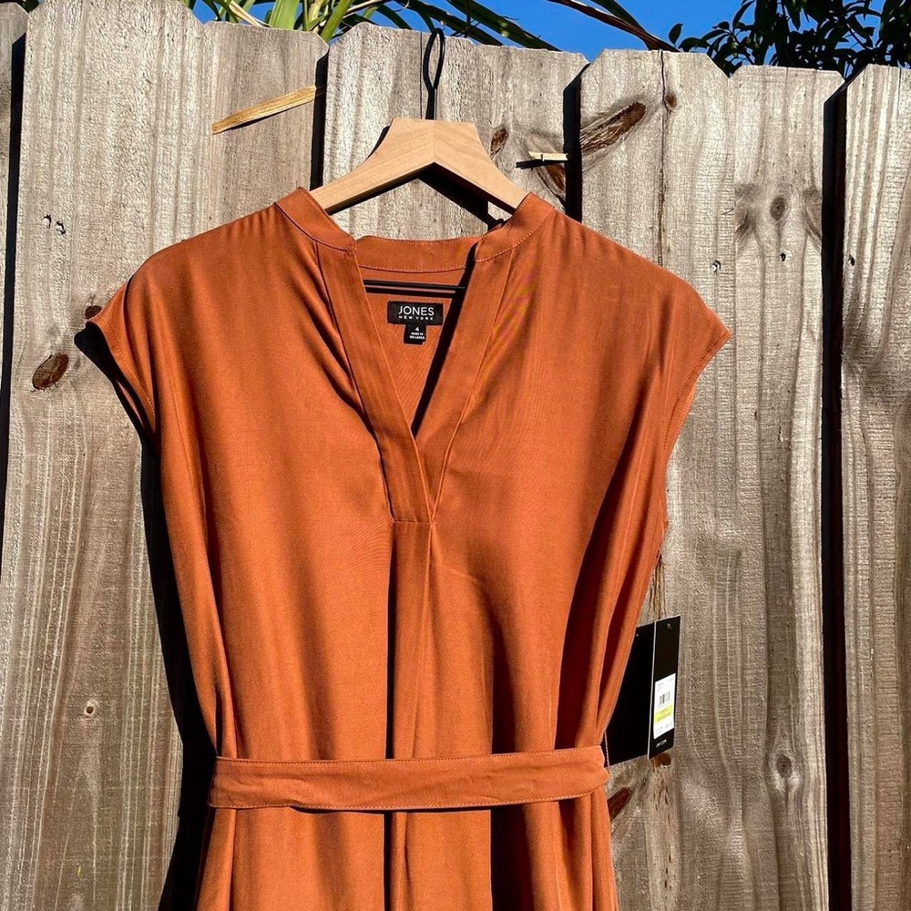 Jones New York Rust Dress